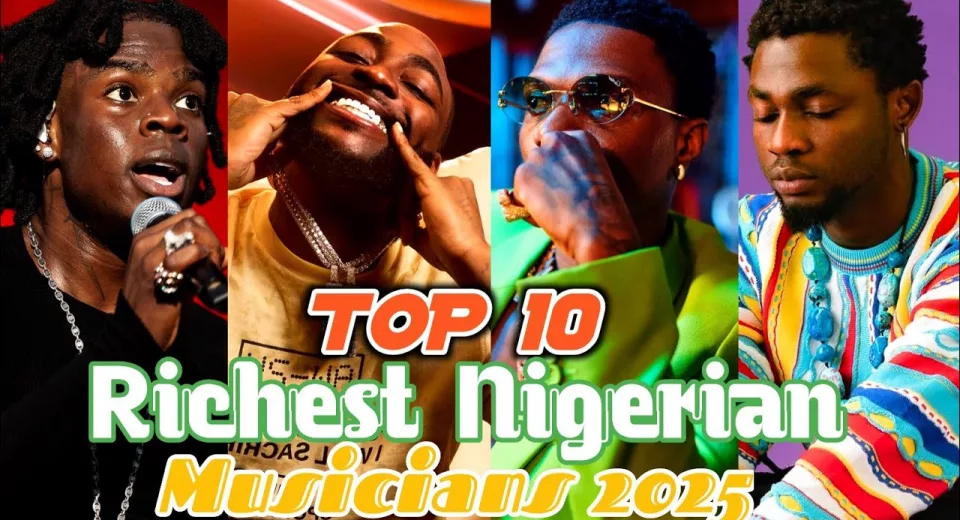 image for:Explore projected wealth of top Afrobeats artists in 2025.