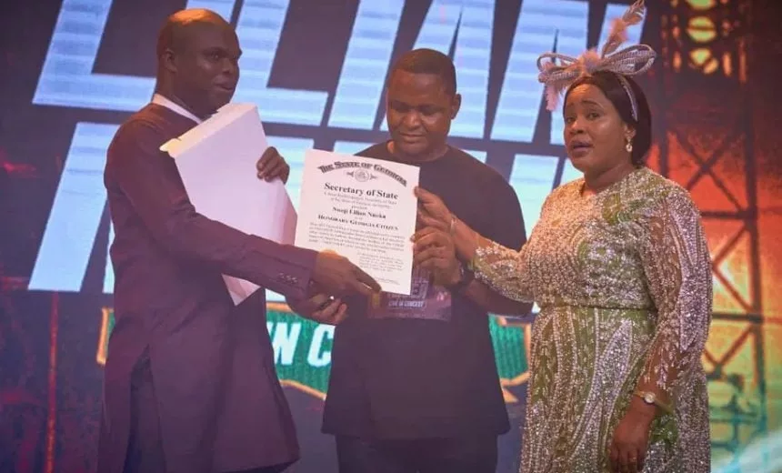 Lilian Nneji Awarded Honorary Citizenship by Georgia, USA