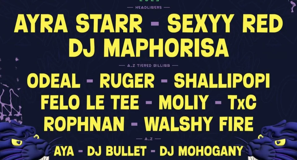 Ayra Starr Headlines Afro Nation Festival 2025