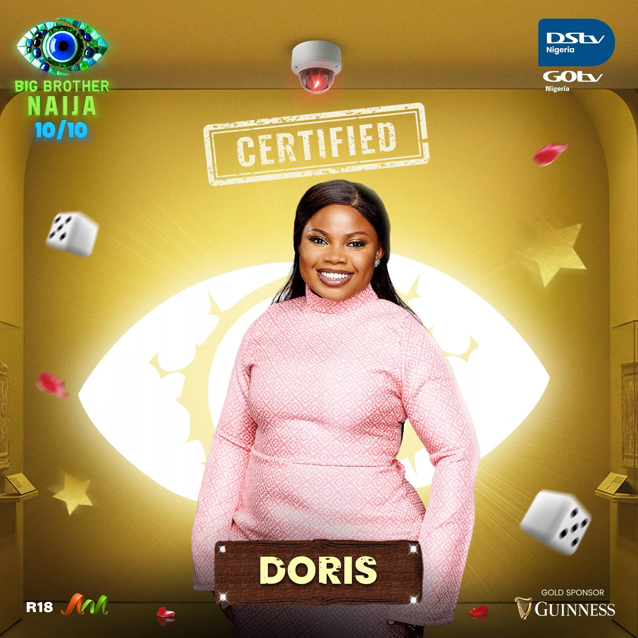 Doris Leads in BBNaija Season 10